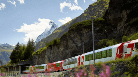 Fly’n’Rail: Glacier Express 3 dage / 2 nat