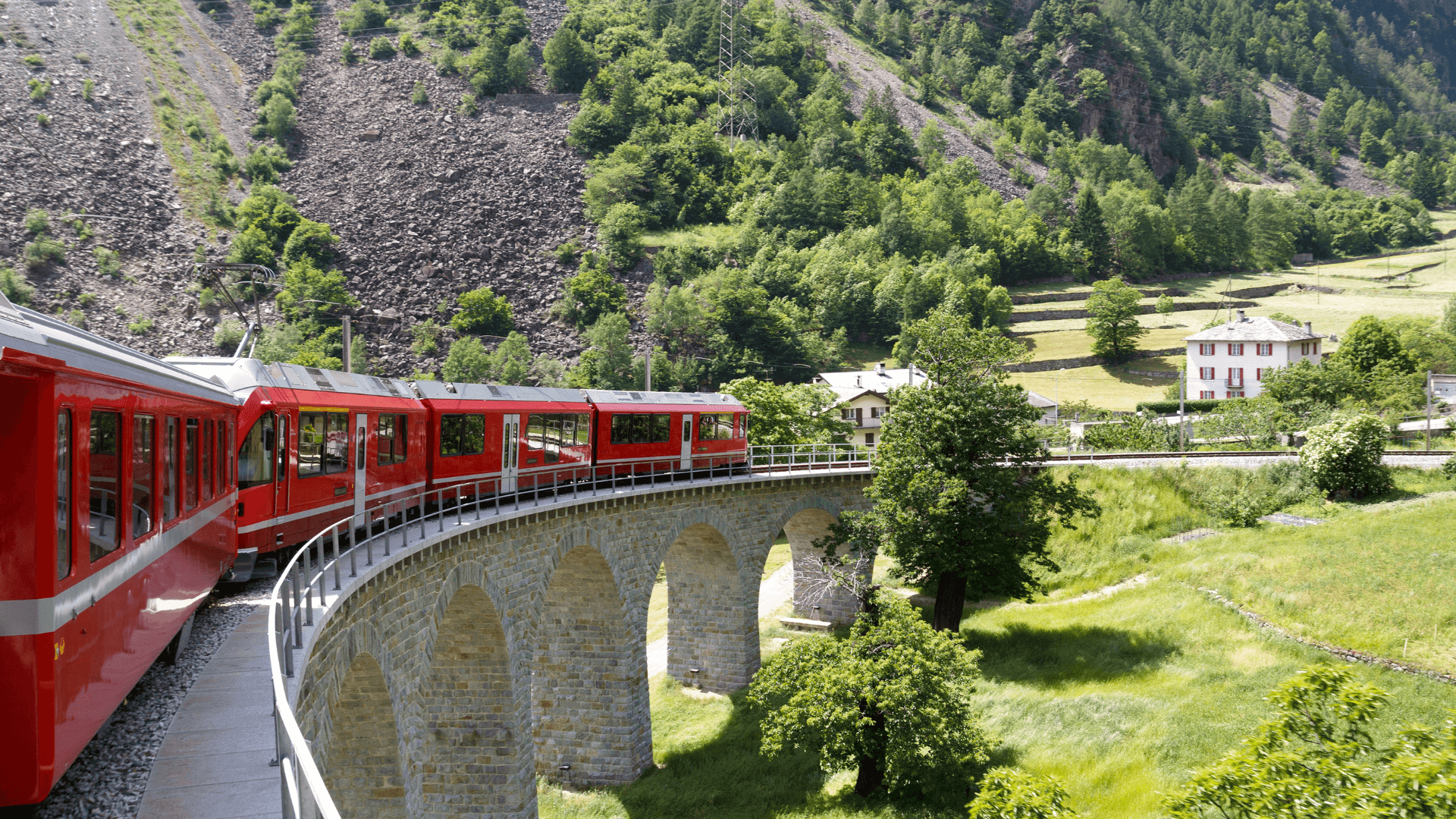 Toppen af Schweiz - Bernina Express