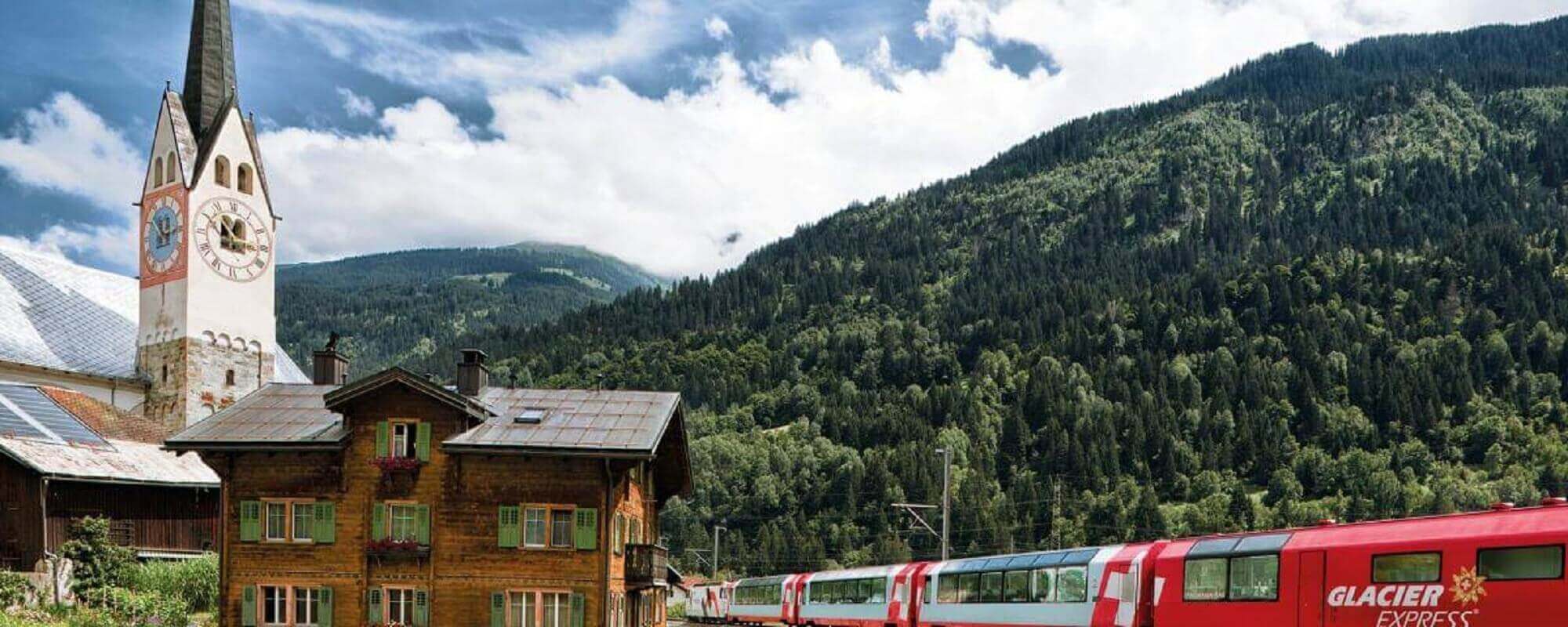 BO tæt ved stationen i St. Moritz