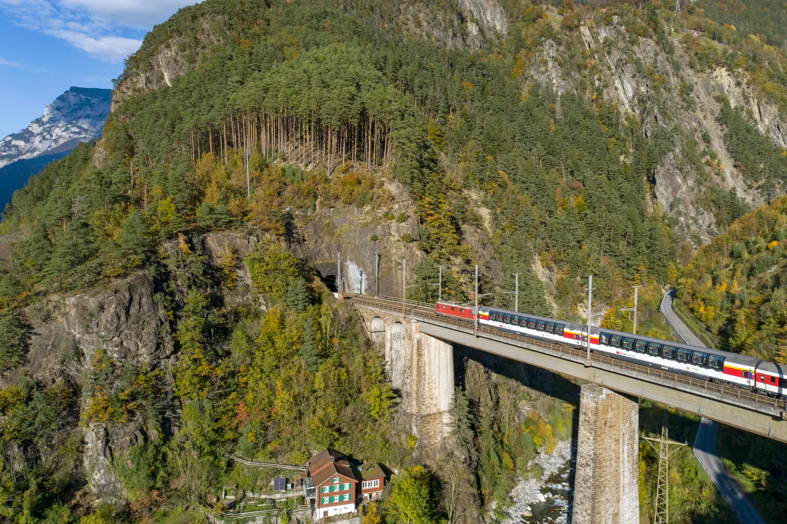 Gotthard Panorama Ekspress til Lugano