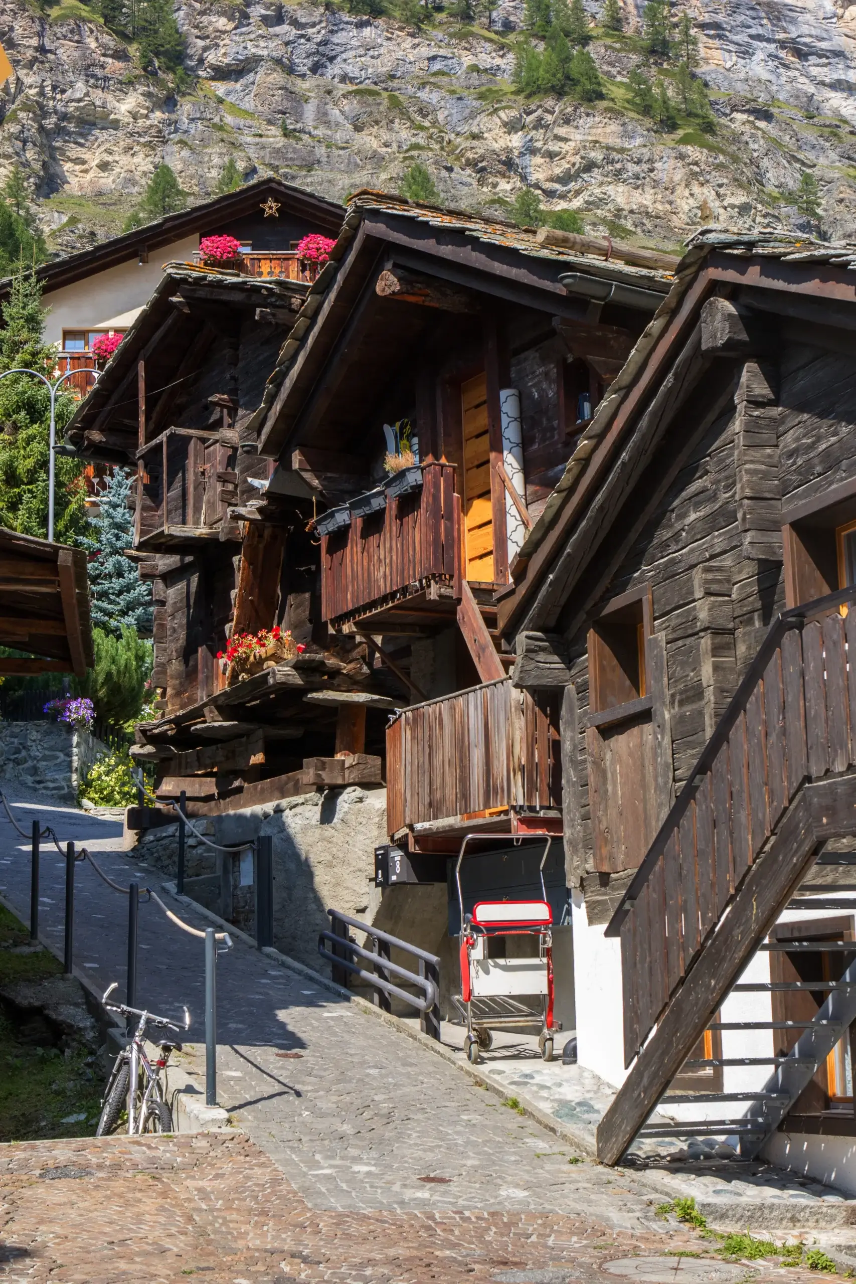 Hinterdorfstrasse i Zermatt