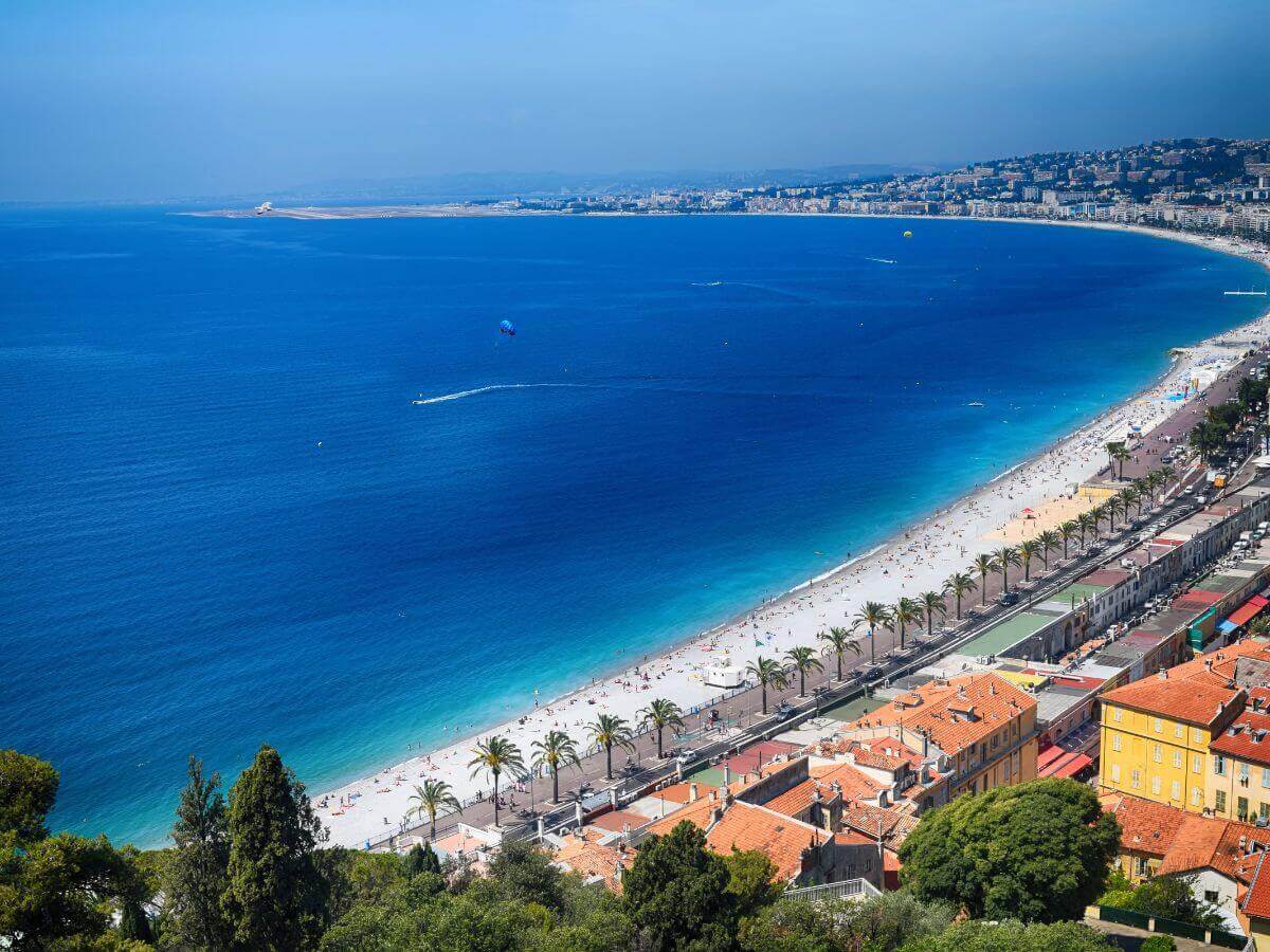 Den franske Riviera I Nice