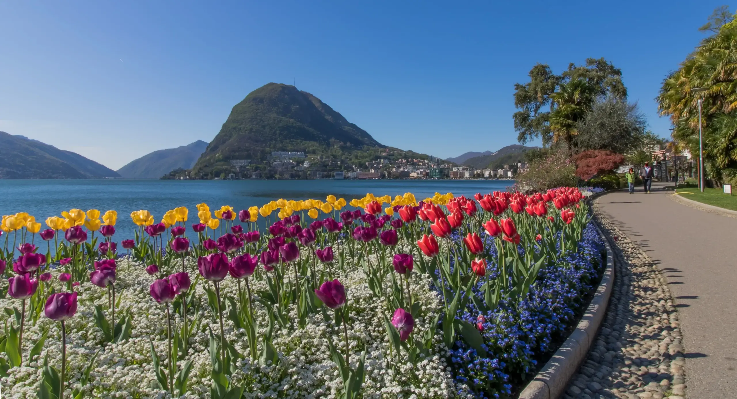 Parco Ciani (parken langs Luganosøen)