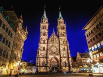 Togrejse til Nürnberg
