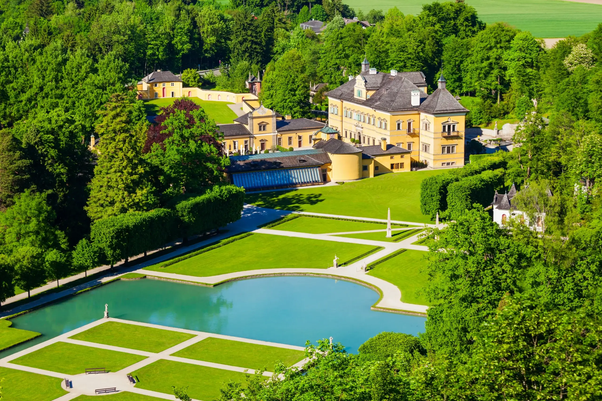 Hellbrunn Palace & Trick Fountains