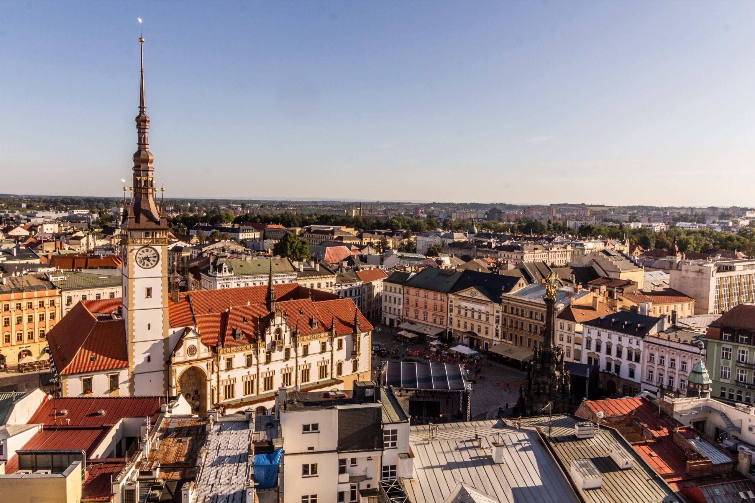 Olomouc bymidte er UNESCO fredet