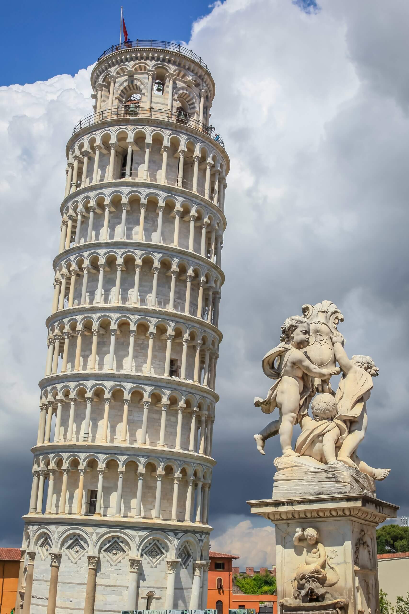 Se det skæve tårn I Pisa
