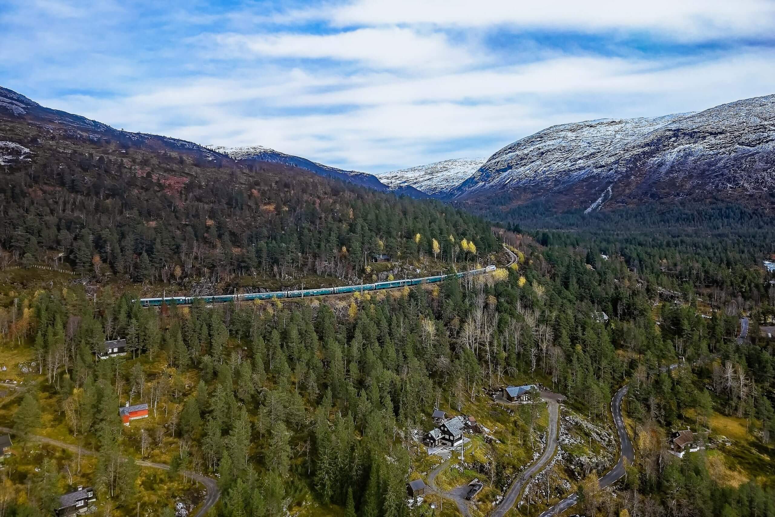 Den spaktukulære togrejse mellem Bergen og Oslo