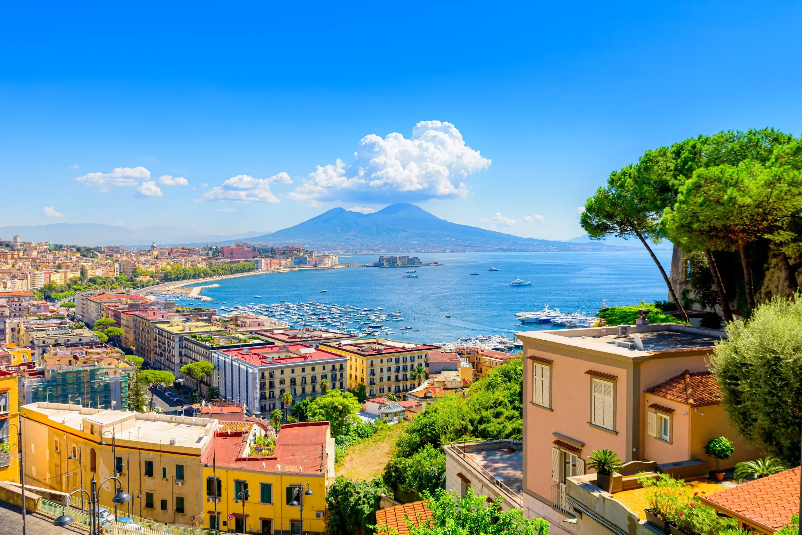 Udvid rejsen med Napoli og Vesuv