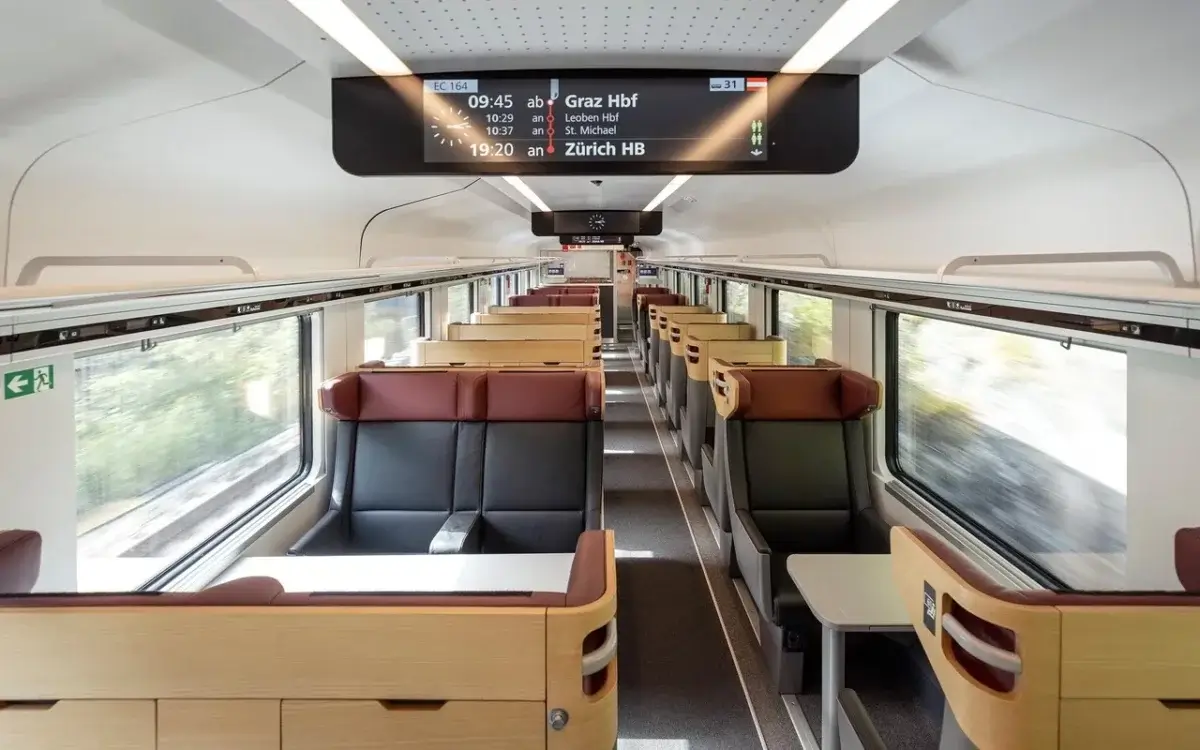 Railjet 1. klasse