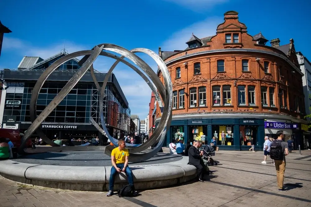 The Spirit of Belfast skulptur