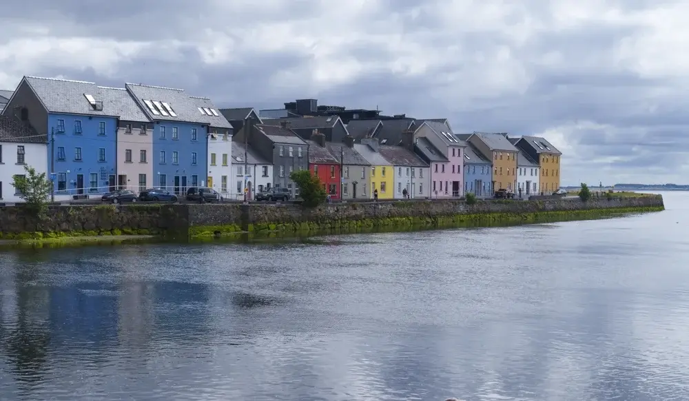 Havnefront i Galway