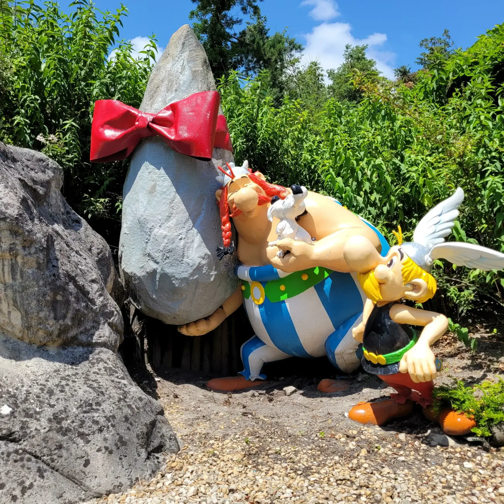 Togrejse til Asterix park