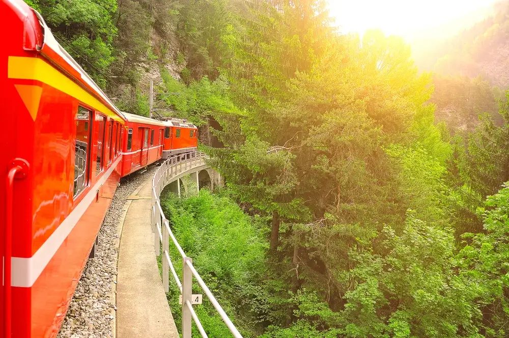 Arosa Bahn – Toget gennem Schanfigg-dalen til Arosa