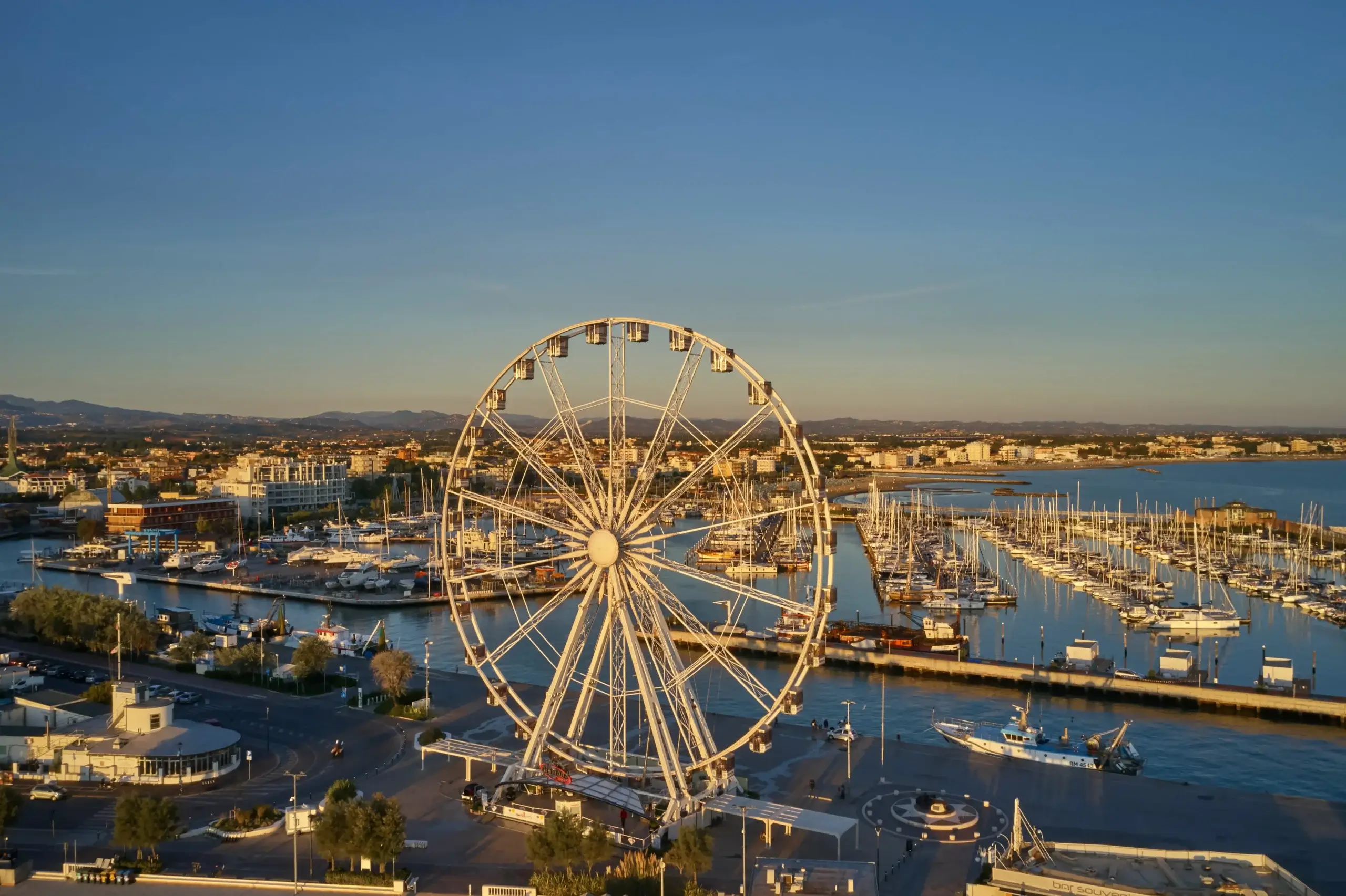 Pariserhjulet ved havnen