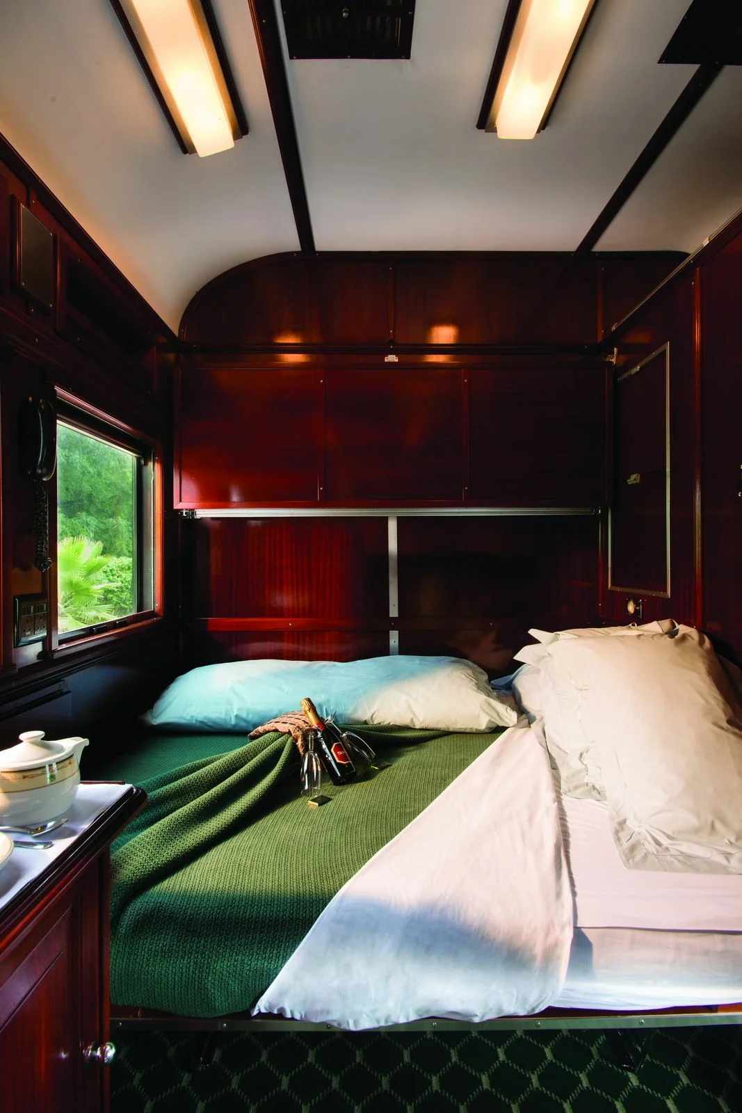 Pullman Suite ombord på Rovos Rail