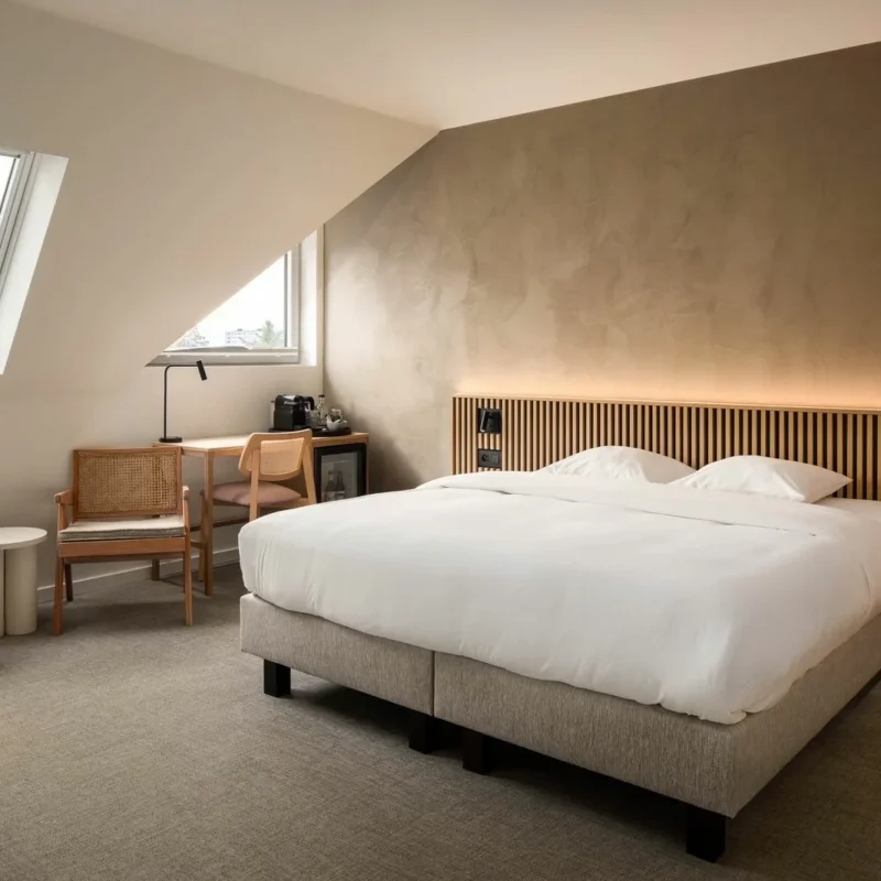 Deluxe-værelse på Hotel Chamade i Gent