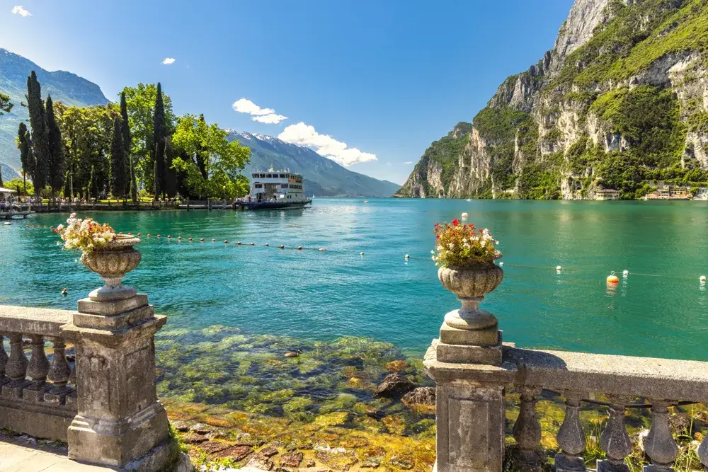 Riva del Garda ved Gardasøen
